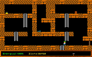 Nowe Przygody Gilberta atari screenshot